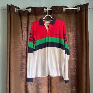 Vintage Made in USA 100% Cotton Button Front Shirt